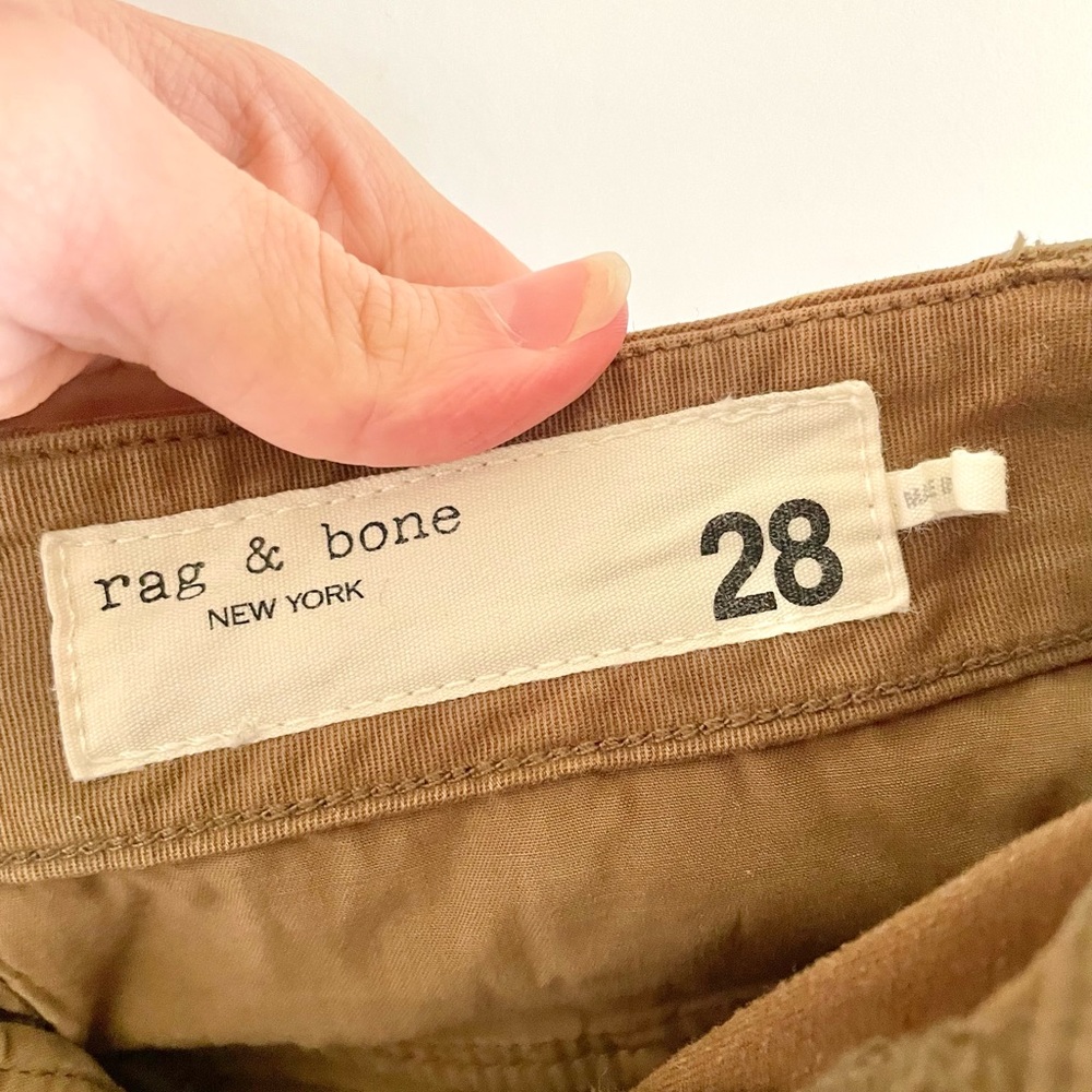 Rag & Bone Cargo Straight Pants Size 28